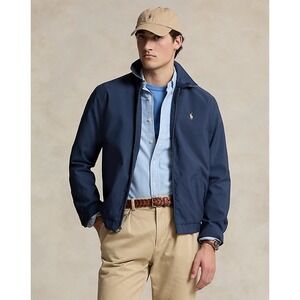 Polo Ralph Lauren Mens Bi-Swing Windbreaker Jacket Navy Blue Small New With Tags